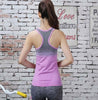 Womens Yoga Elastic Breathable Fitness Shirt Vest