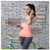 Womens Yoga Elastic Breathable Fitness Shirt Vest